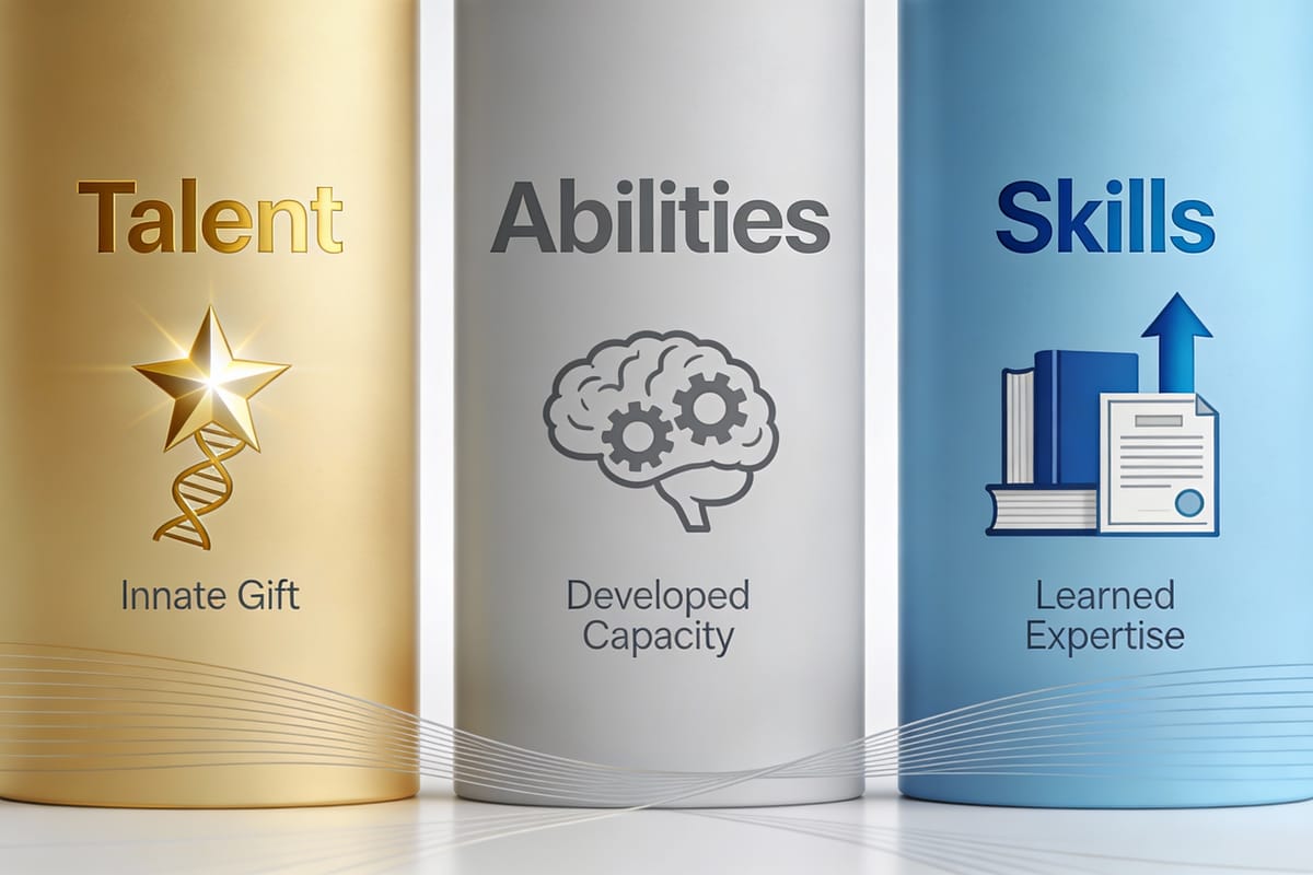 Skills vs Abilities vs Talent ...